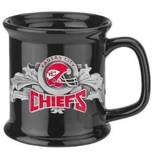  Kansas City Chiefs Pewter Logo Coffee Mug: Home & Kitchen