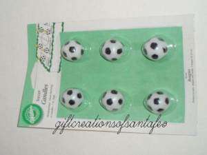 Wilton Soccer Ball Cake Candles Sports Birthday Party  
