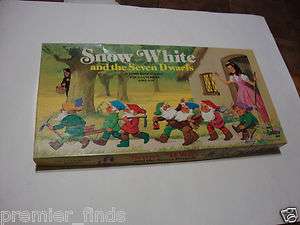 Vintage Snow White Board Game  