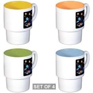   Stackable Coffee Mugs (4) Solar System And Asteroids: Everything Else