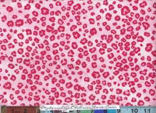   Zanzibar Skins Fabric ~ Hot Pink Cheetah Animal Skin Print 32028 21