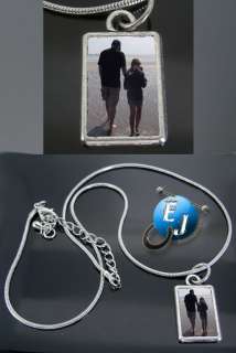 18 Necklace Custom Image Photo Pendant Unique Memory Gift Jewelry 