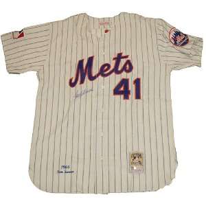  Signed Tom Seaver Jersey   69 Cooperstown Collection Home 