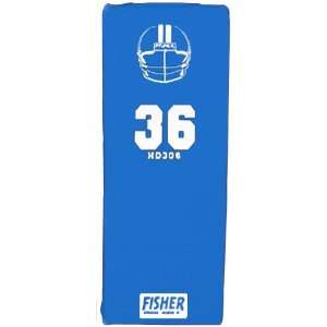Fisher HD300 Full Body Football Hand Shields ROYAL 48 X 18 X 4  