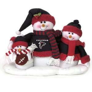 Atlanta Falcons Nfl Plush Tabletop Snow Family (16.5X12)  