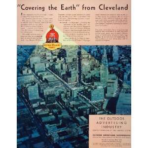  1934 Ad Sherwin Williams Paints Cleveland City Downtown 