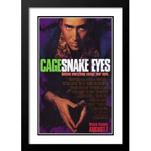  Snake Eyes 20x26 Framed and Double Matted Movie Poster 