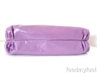 Coach 15791 Poppy Grape Purple Lavender Patent Glam Tote Shoulder Bag 