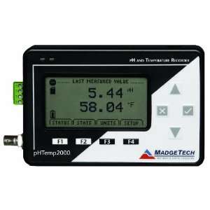 MadgeTech pHTemp2000 pH and Temperature Data Logger with LCD  