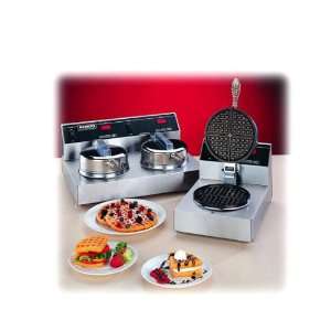    Controlled Single Waffle Baker With Silverstone: Kitchen & Dining