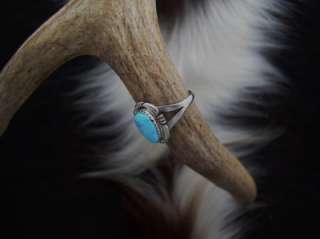 Native American Turquoise Ladies Ring  