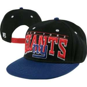  New York Giants 2 Tone Hard Knocks Snapback Hat: Sports 