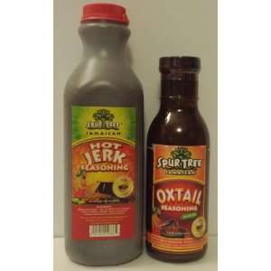 Spur Tree Jamaican Jerk Medium + Oxtail Small Sauce Pack