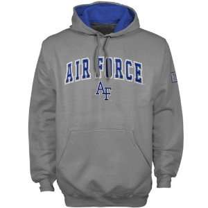 Air Force Falcons Gray Automatic Hoody Sweatshirt  Sports 
