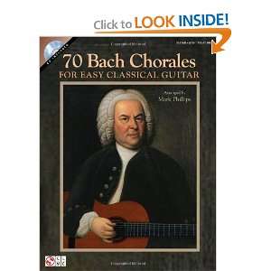  70 Bach Chorales for Easy Classical Guitar Bk/CD (Book 