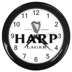  Harp Lager Beer Logo New Wall Clock Size 10 Free Shipping 
