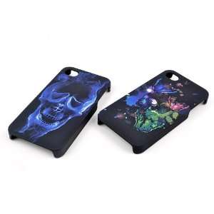  Cover Case With Light Blue Ghost Face Printed and Eyes of Lively 