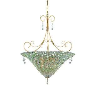 Crystorama Lighting Group 5905 BG Clear Burnished Gold Sutton Crystal 