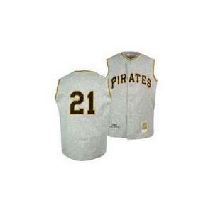  Pittsburgh Pirates Clemente 1960 #21 Cooperstown Jersey 
