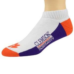  Clemson Tigers Tri Color Ankle Socks