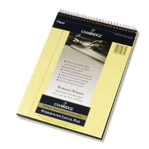   Legal Pad, Legal Rule, Letter, Canary, 70 Sheets/Pad Electronics