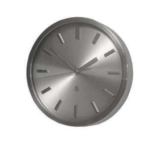    Modern Metal Wall Clock   Aluminum Bar Dial: Home & Kitchen