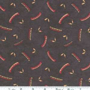  45 Wide Rustic Retreat Canoes Black Fabric By The Yard 