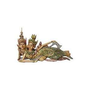 Resting Rama and Sita II, statuette 