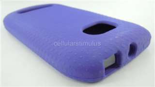 New OEM T Mobile Purple D3O Flex Hard Gel Case Nokia Lumia 710+Free 