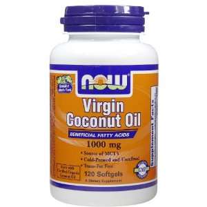 NOW Foods Coconut Oil 1,000 mg Softgels Health & Personal 