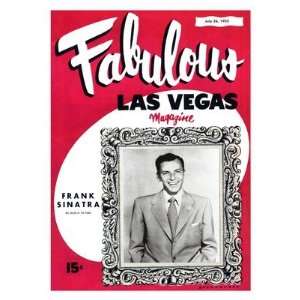  Frank Sinatra   Fabulous Las Vegas   15.6x11.7 inches