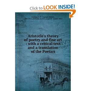  Aristotles theory of poetry and fine art  with a 