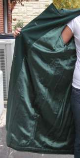 1000 New green cashmere blend coat jacket stroller M  