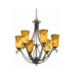   Classic 6 Light Chandelier from the Somerset Coll
