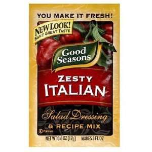 Good Seasons Salad Dressing & Recipe Mix, Zesty Italian, 0.6 oz, 24 ct 