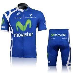  2011MOVISTAR Cycling Jersey Set(available Size M, L, Xl 