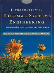 Introduction to Thermal Systems Engineering Thermodynamics, Fluid 