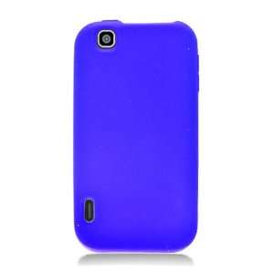  LG Maxx / myTouch Silicone Skin Case   Blue (Package 