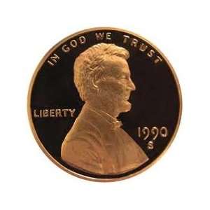  1990 S Proof Lincoln Penny 