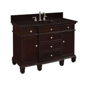  Belle Foret BF88017R 48 x 22 Single Vanity Espresso with 