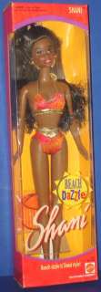 Beach Dazzle SHANI Black Barbie Doll Mattel 1991 NRFB  