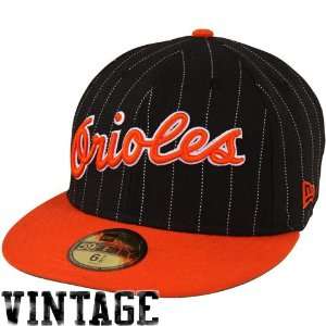  MLB New Era Baltimore Orioles 59Fifty Pin Script Fitted 