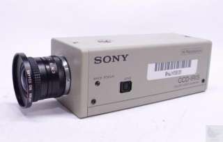 Sony SSC C370 CCD IRIS Color Video Camera  