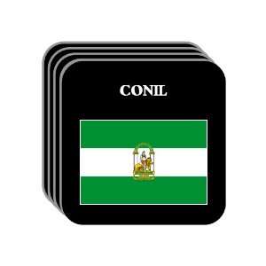  Andalusia (Andalucia)   CONIL Set of 4 Mini Mousepad 