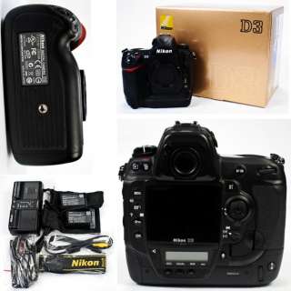 Nikon D3 Digital Camera w/ Box  Excellent! 18208913558  