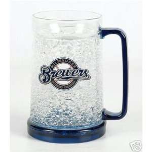  Milwaukee Brewers MLB Crystal Freezer Mug by Duck House 