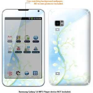  Protective Decal Skin Sticker for Samsung Galaxy 5.0 MP3 