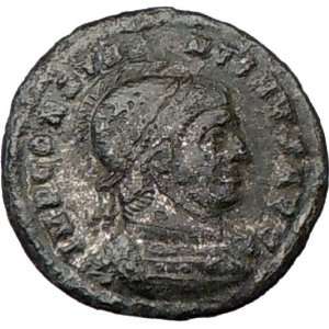 : Constantine I the Great Arles Ancient Authentic Genuine Roman Coin 
