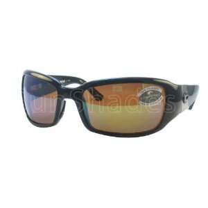  Costa Del Mar Gatun Black Green Mirror 580 Sunglasses 