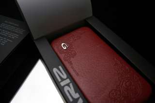 SGP iPhone 4 4S Leather Case Gariz Edition Series Red  